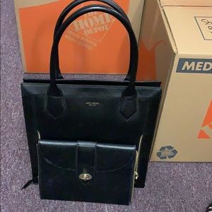 Authentic Henri Bendel flat tote iPad holder